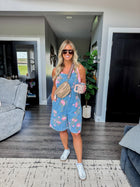 Flower Market Bermuda Shortalls
